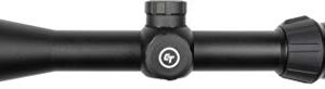 Crimson Trace 3-9x40mm 1 Series Mid-Range Sport Riflescope with SFP, Duplex Reticle and Scope Rings for Hunting, Shooting and Outdoor