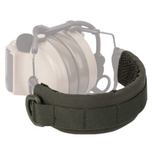 KRYDEX Headband Modular Headset Cover Fit For All General Tactical Earmuffs Accessories (RG)