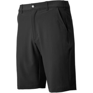 tgw men's flat front stretch waist performance 11.25in golf shorts black 35