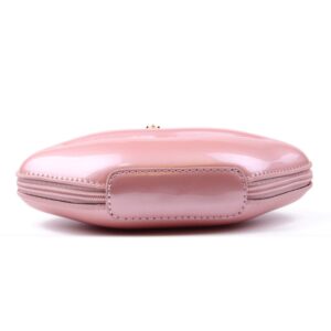 SUKUTU Patent Leather Lip Purse Box Clutch Lip Shaped Party Prom Unique Design Purses Womens Evening Clutch for Teen Girls