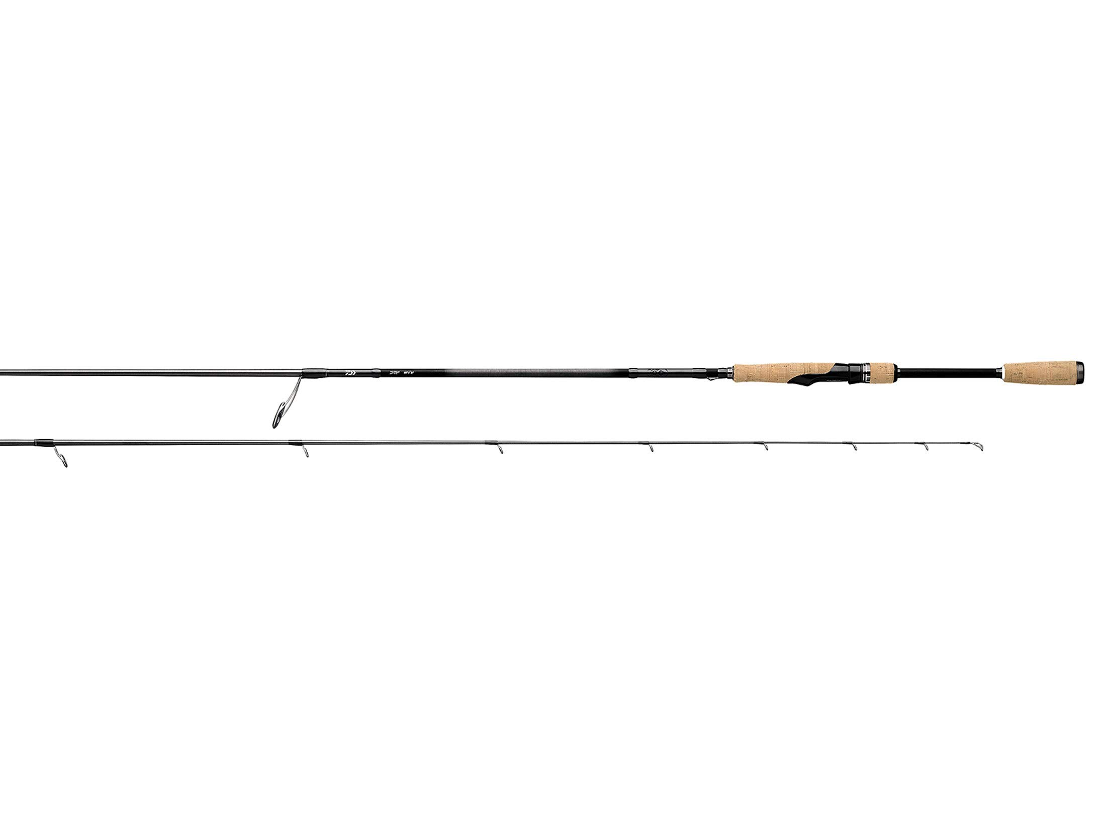 Daiwa TATULA Series Rod. Spinning Sections= 2, Line Wt.= 6-14, Black