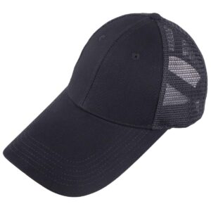 sportmusies extra long brim mesh back baseball caps for men women adjustable breathable visor mesh hat