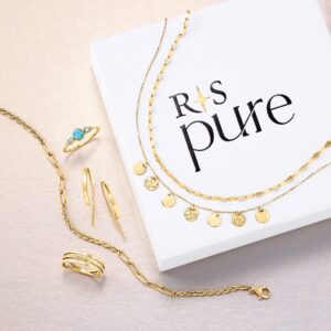 RS Pure by Ross-Simons 14kt Yellow Gold Threader Earrings