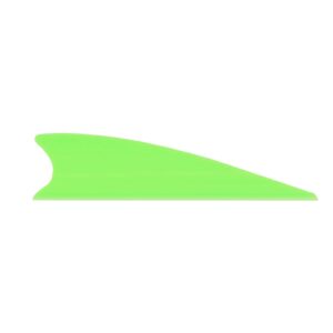 tac vanes 2" matrix shield cut vanes, green vanes, pack of 100, vanes for archery bowhunting and recreational shooting