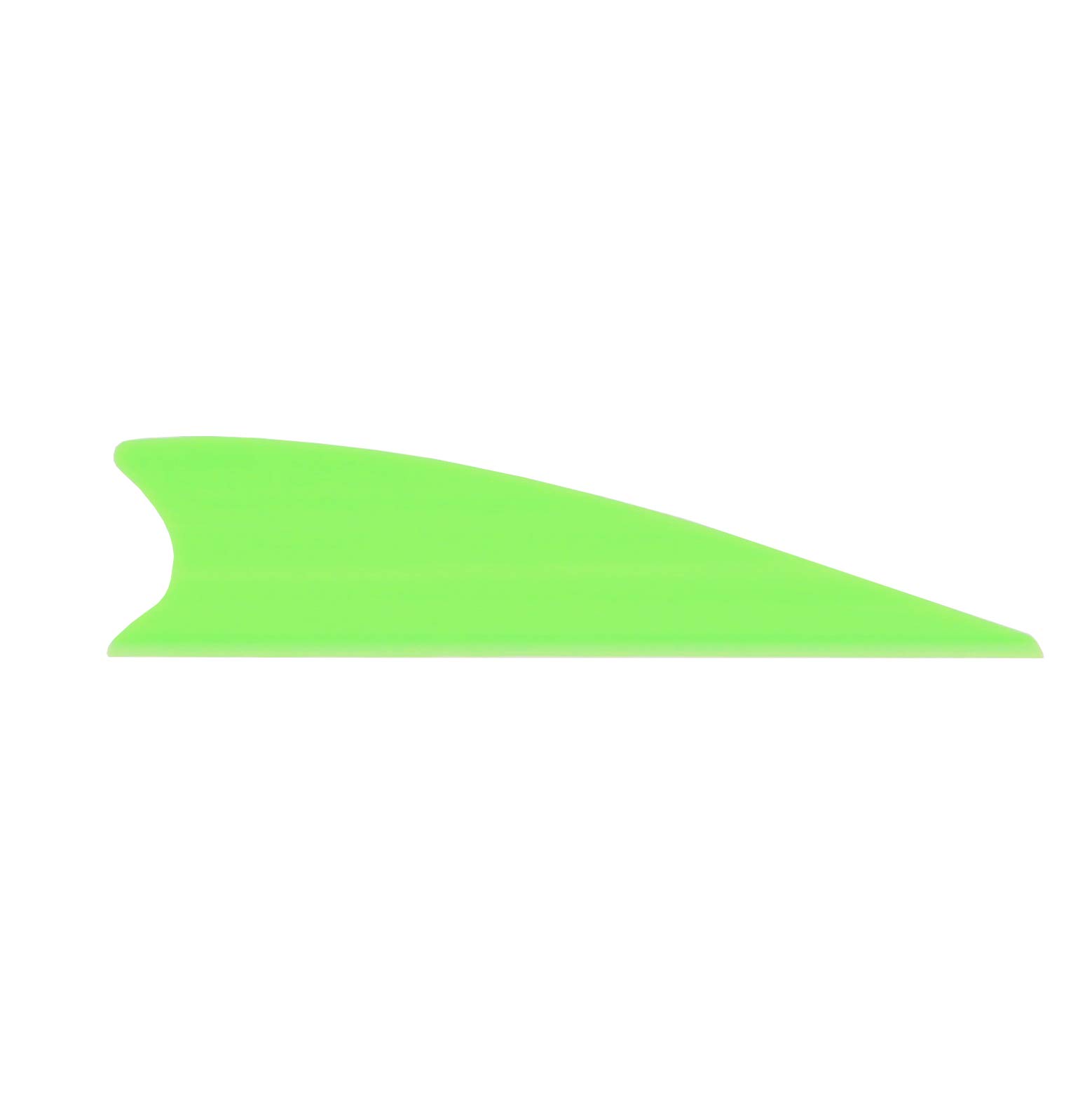 TAC Vanes 2" Matrix Shield Cut Vanes, Green Vanes, Pack of 100, Vanes for Archery Bowhunting and Recreational Shooting