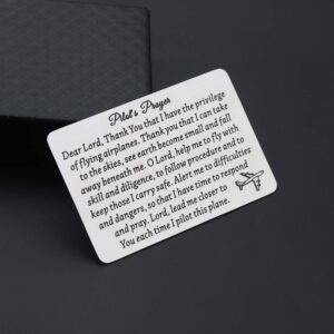 MAOFAED Pilot's Prayer Wallet Card (Pilot's Prayer Wallet Card)