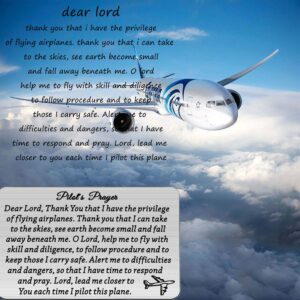 MAOFAED Pilot's Prayer Wallet Card (Pilot's Prayer Wallet Card)