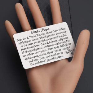 MAOFAED Pilot's Prayer Wallet Card (Pilot's Prayer Wallet Card)