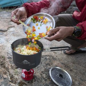 MSR Nonstick Ceramic Coated 2-Pot Camping Cook Set