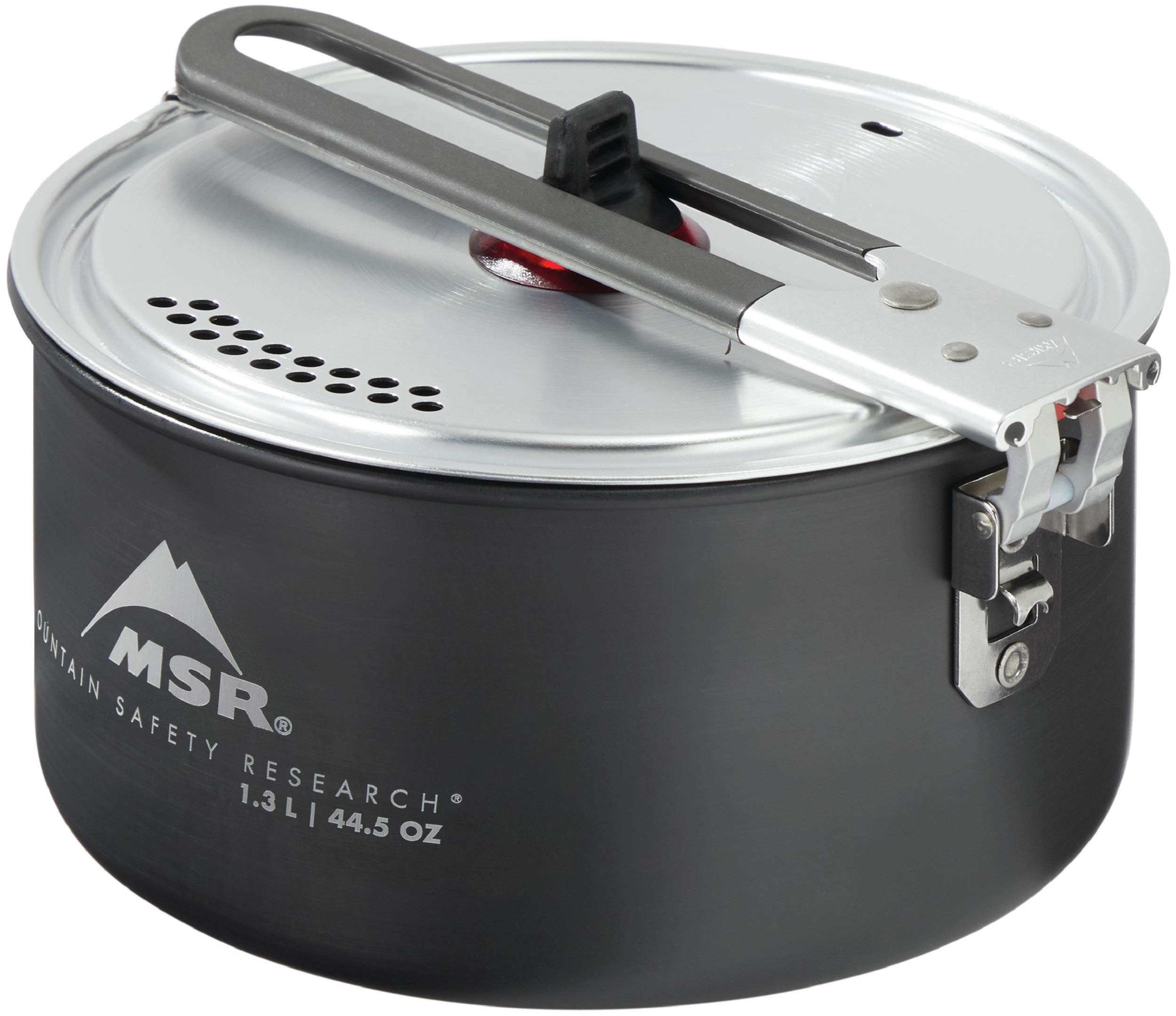 MSR 1.3 Liter Nonstick Ceramic Coated Solo Camping Cook Pot Black