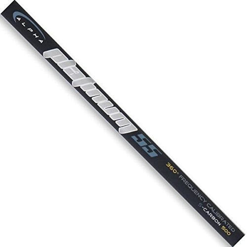 Alpha Platinum 55 Lightweight Wood Shaft .335" Tip (S, R, A, L-flexes) - High Strength Graphite Shaft for Driver Golf Club, 3-Wood, 5-Wood, 46" Uncut (S-Flex (260 CPM))