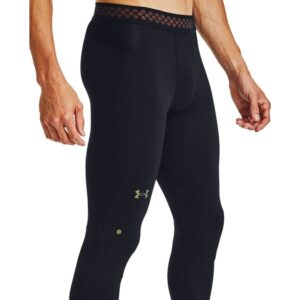 Under Armour Men's HeatGear RUSH 2.0 Leggings , Black (001)/Reflective , X-Large