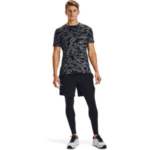 Under Armour Men's HeatGear RUSH 2.0 Leggings , Black (001)/Reflective , X-Large