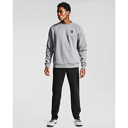 Under Armour Mens Rival Fleece Pants , Black (001)/Onyx White , Large