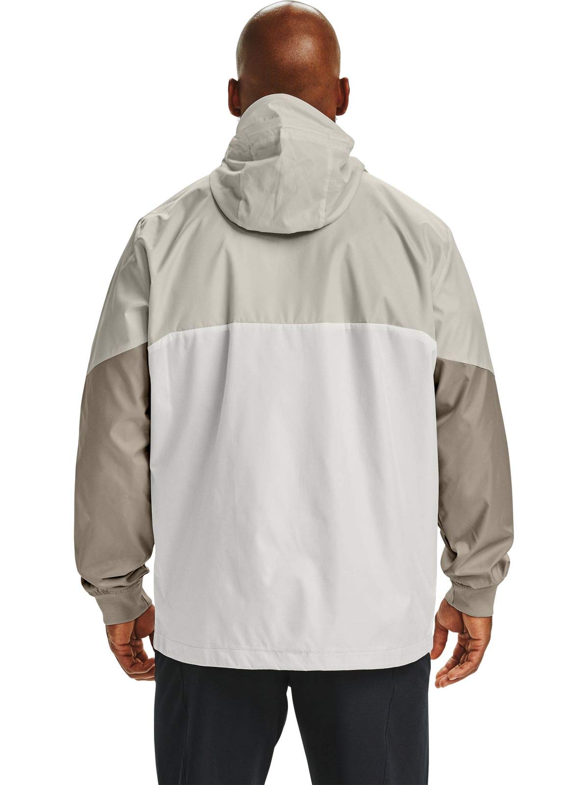 Under Armour Field House Jacket, Onyx White (113)/Highland Buff, X-Large