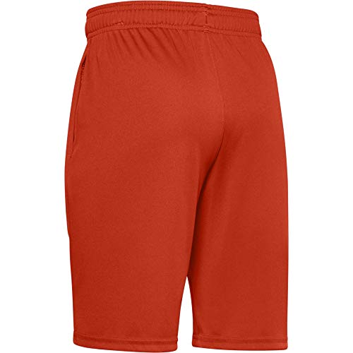 Under Armour Prototype Logo Shorts, Rich Orange (830)/Lunar Orange, Youth X-Small