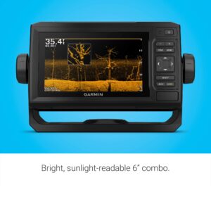 Garmin ECHOMAP UHD 63cv, Keyed Chartplotter with U.S. LakeVü g3 and GT24UHD-TM transducer