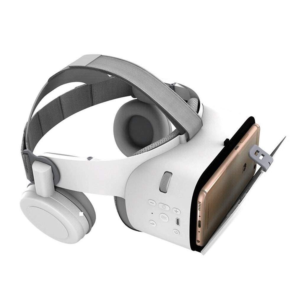 Portable 3D VR Glasses, Home VR Headset Virtual Reality Headset Large Screen HD VR Goggles for TV, Movies & Video Games Within 4.7-6.3 Inch