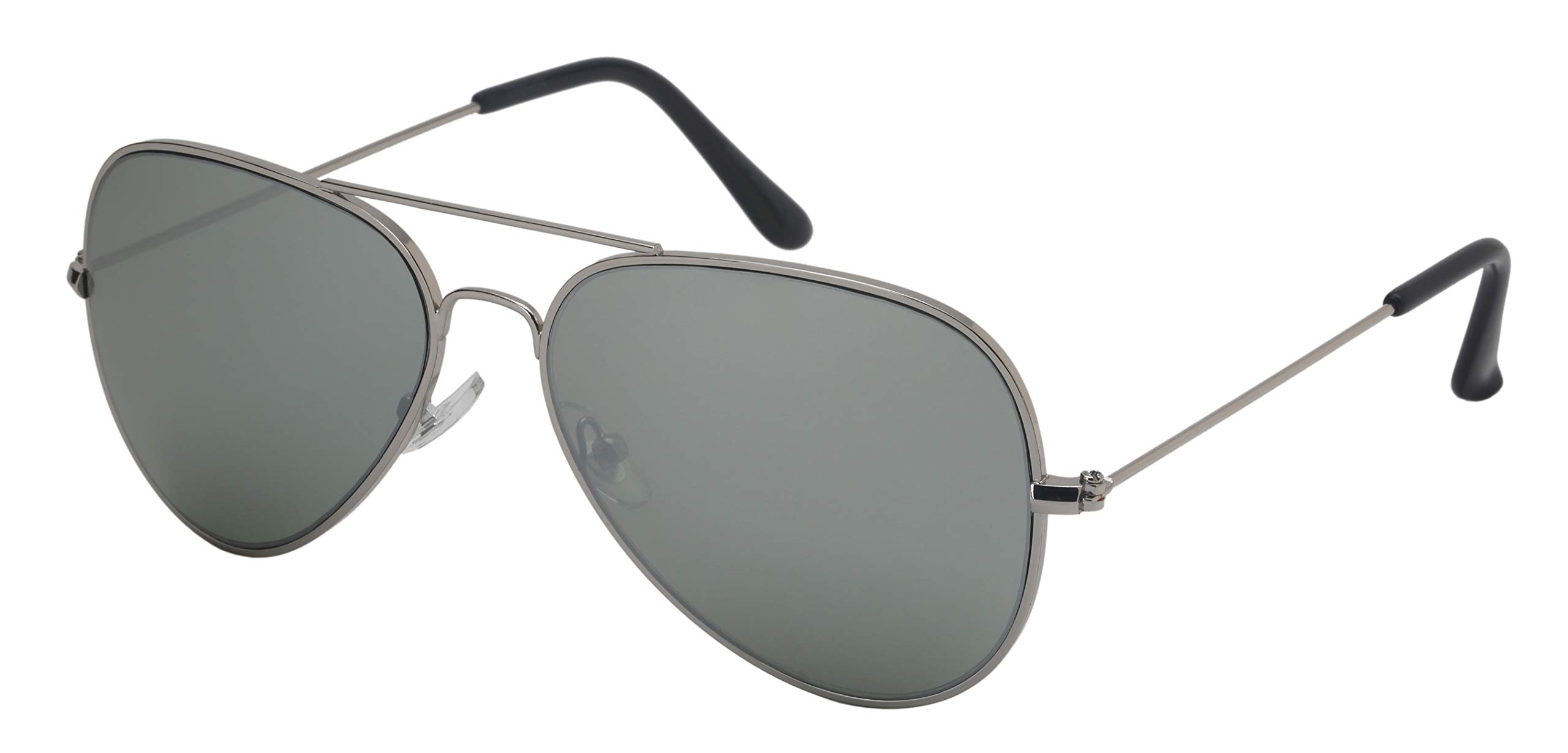 Edge I-Wear 12 Pack Aviators Bulk Sunglass Men Pilot Spring Hinge Wholesale Sunglasses (N25095A-M)