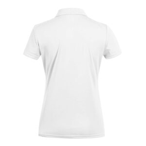 MOHEEN Women's Short Sleeve Polo Shirts Moisture Wicking Performance Athletic Golf Polo (White,XL)