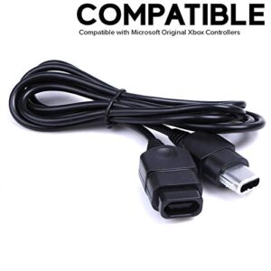 Wiresmith 2X 2-Pack Extension Cable Cord for Microsoft Original Xbox Controller