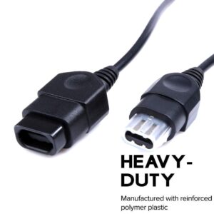 Wiresmith 2X 2-Pack Extension Cable Cord for Microsoft Original Xbox Controller