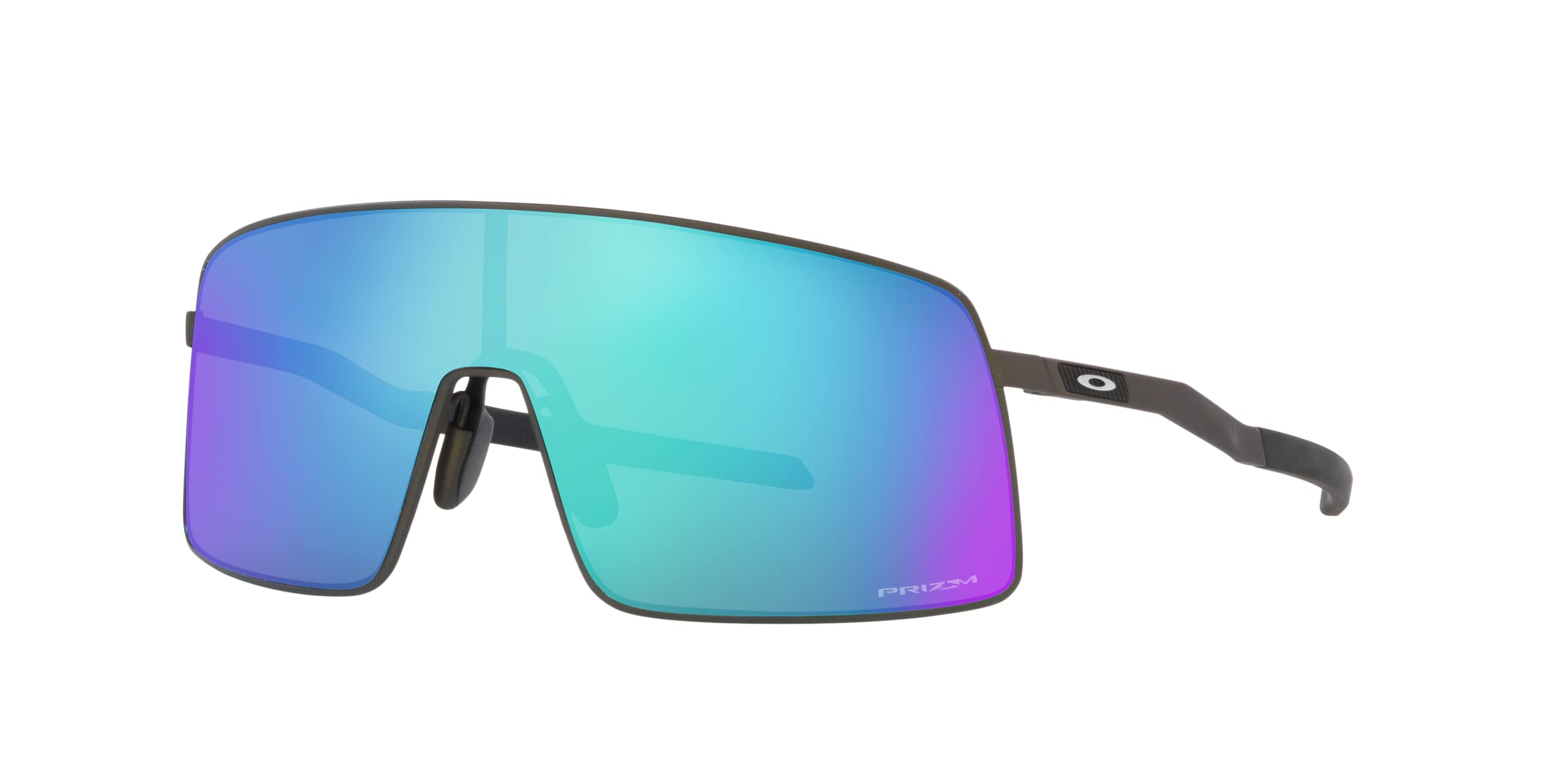 Oakley Mens OO6013 Sutro Ti Satin Lead Frame, Prizm Sapphire Lenses, 36MM