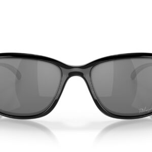 Oakley Woman Sunglasses Polished Black Frame, Black Iridium Polarized Lenses, 59MM