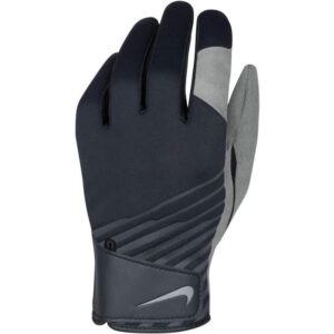 nike cold weather golf gloves black | gray xl