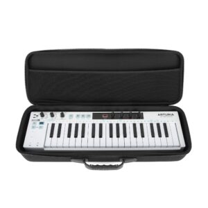 ANALOG CASES Yamaha Reface Series & Arturia KeyStep 37 Case - Custom-Fitted Compact PULSE Hard Case for Travel