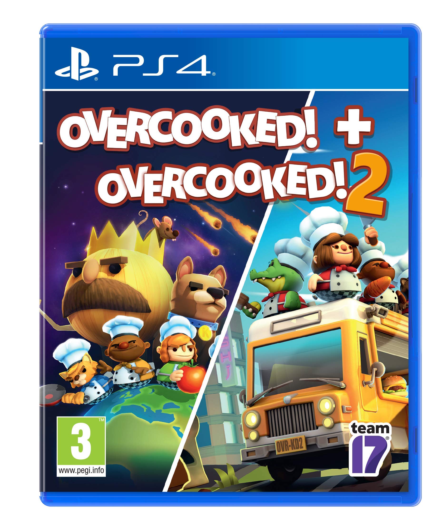 Overcooked! + Overcooked! 2 (PS4)