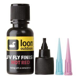 loon outdoors uv colored fly finish - hot yellow