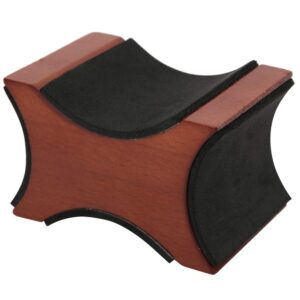 Mahogany Neck Rest Support, Universal Desktop Stand Musical Instrument Repair Tool