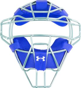 under armour uafm2-lucro ua classic/traditional facemask/silver cage ro