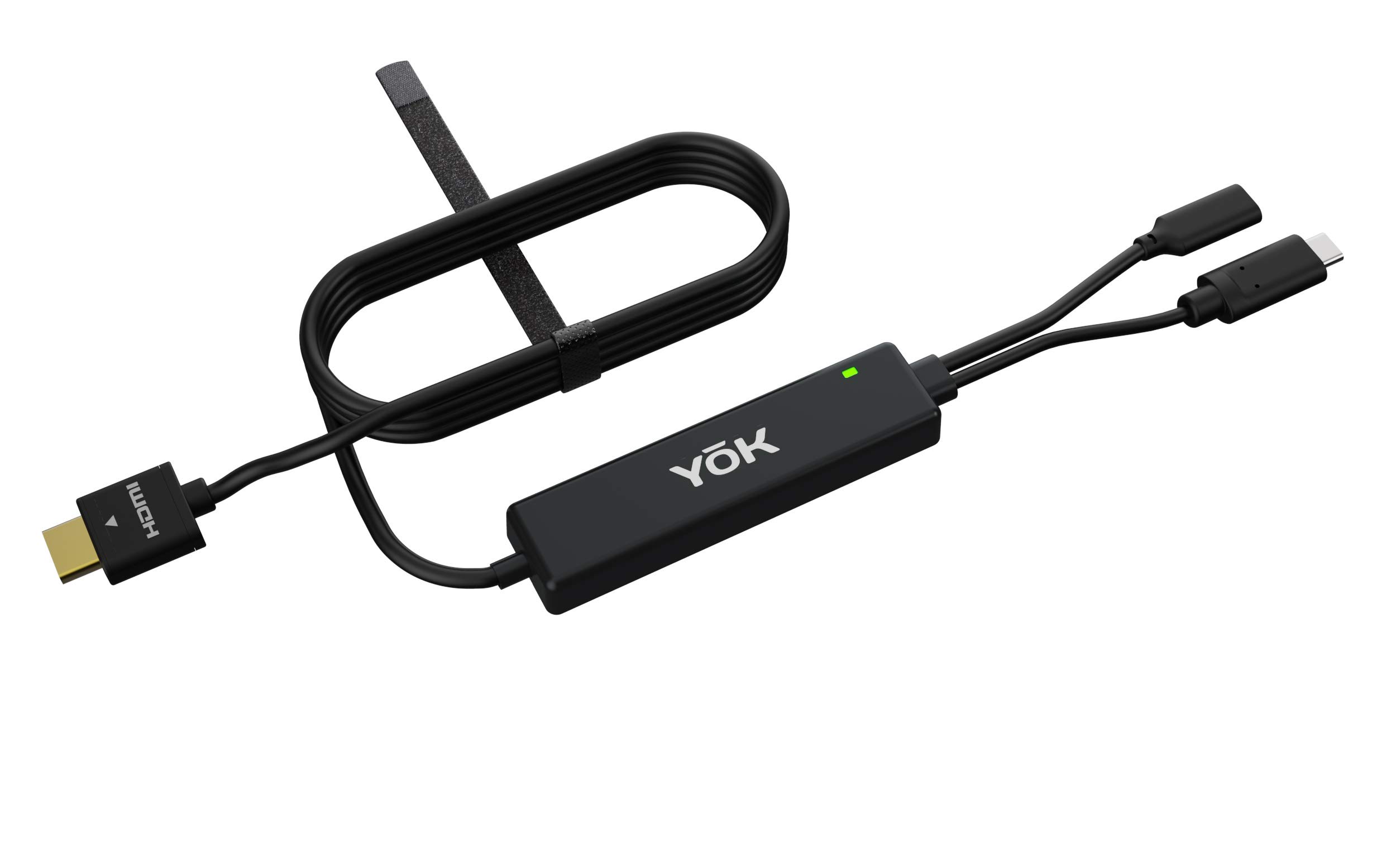 YoK HDMI Travel Cable For Nintendo Switch That Makes It Easy To Play On A TV Screen When You Travel Without Needing The Entire Dock - 10 Foot Reach