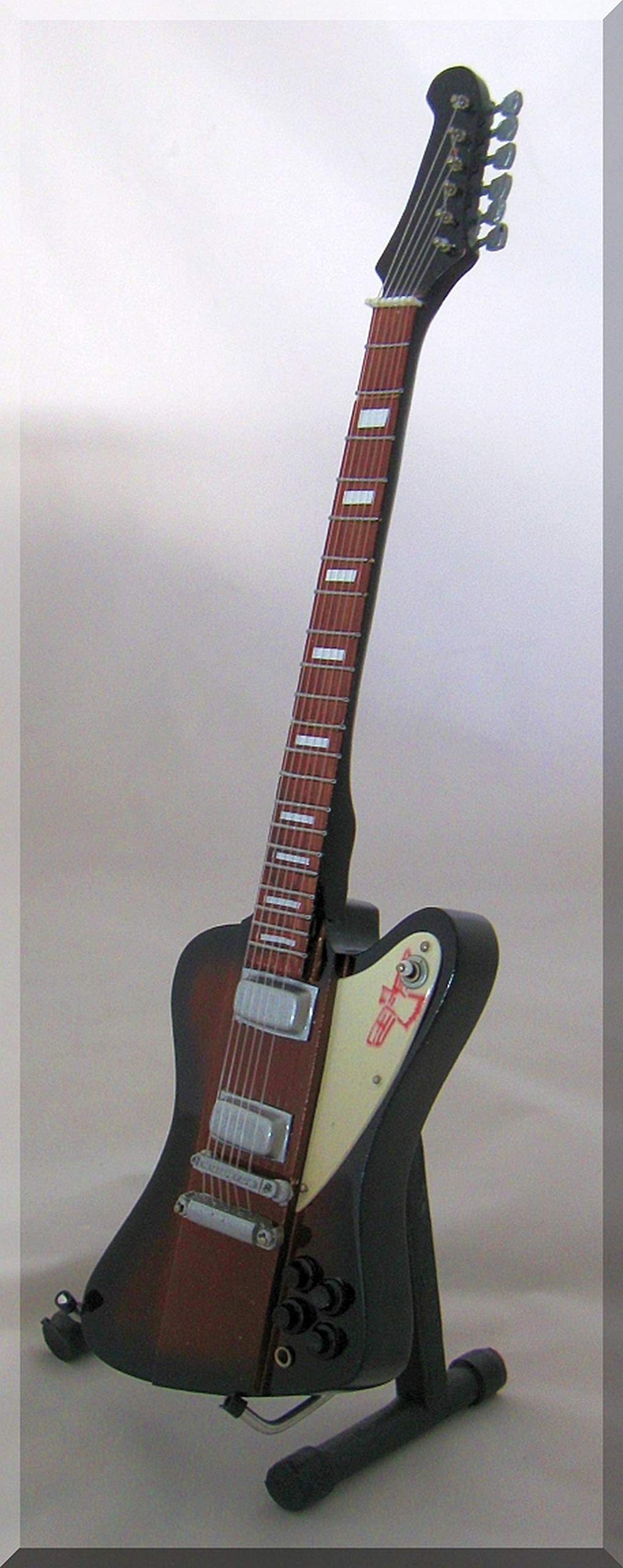 IZZI Johnny Winter Miniature Guitar Firebird