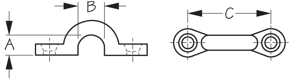 Sea-Lect Designs Pad Eye Kit (Bolt/Nut Mount)