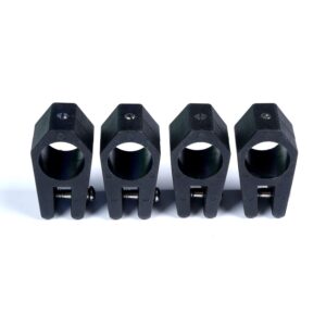 MX Bimini Top Jaw Slides 7/8",Nylon Boat Hardwre Fitting Pack of 4