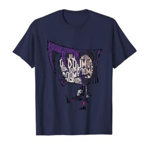 Invader Zim Gaz Doom Text Fill T-Shirt