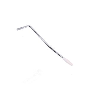 lgege 6mm thread tremolo arm wammy bar suitable for fender for fender squier stratatocaster electic guitar 6mm thread with white tip