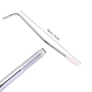 LGEGE 6MM Thread Tremolo Arm Wammy Bar Suitable for Fender for Fender Squier Stratatocaster Electic Guitar 6MM Thread with White Tip