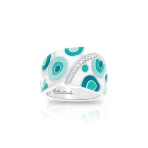 Belle Etoile Groovy Ring Multi Ring Size: 7