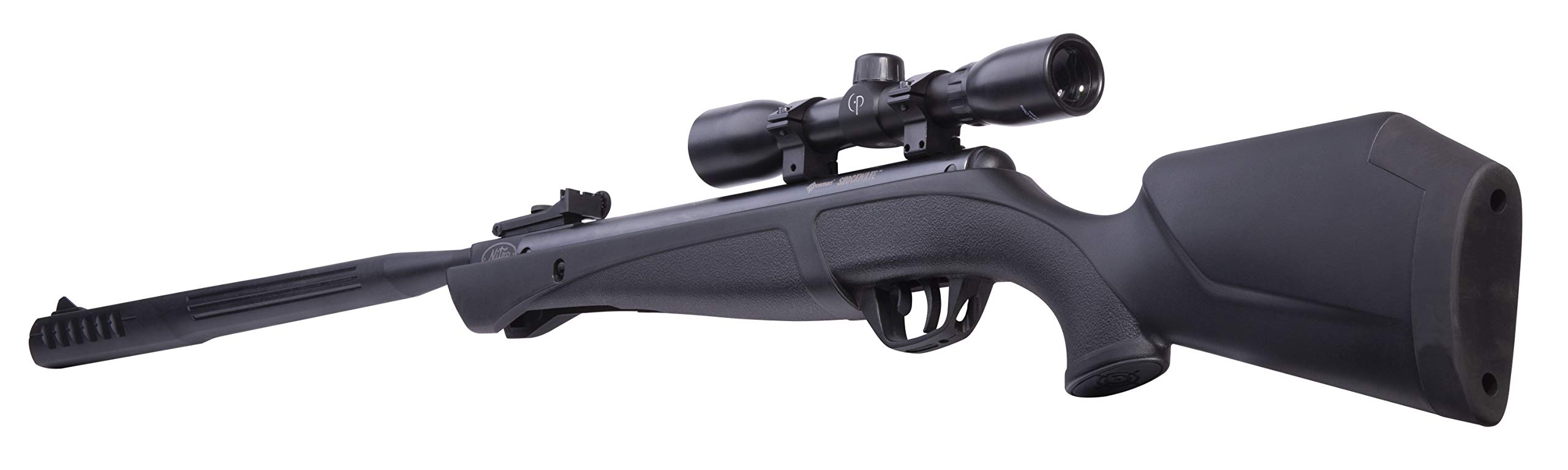 Crosman CS7SXS Shockwave .177-Caliber Pellet NP Break Barrel Air Rifle, Black