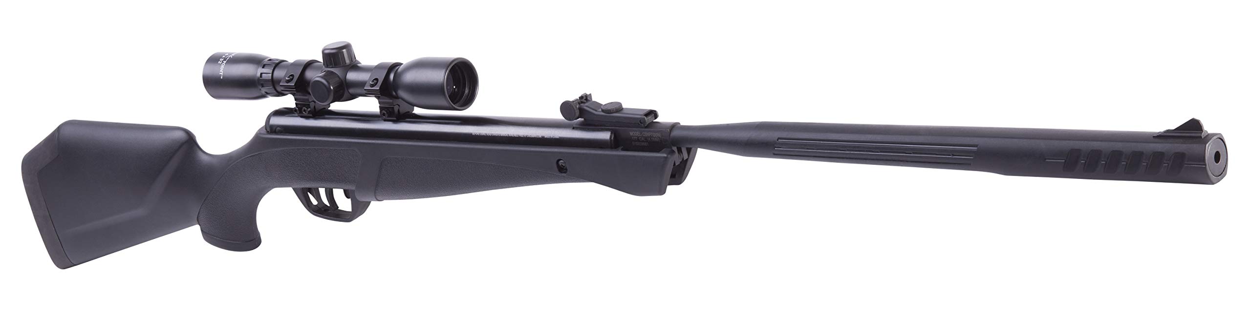 Crosman CS7SXS Shockwave .177-Caliber Pellet NP Break Barrel Air Rifle, Black