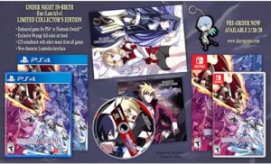 under night in-birth exe: late[cl-r] - playstation 4 collectors edition