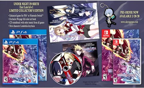 Under Night In-Birth Exe: Late[Cl-R] - PlayStation 4 Collectors Edition