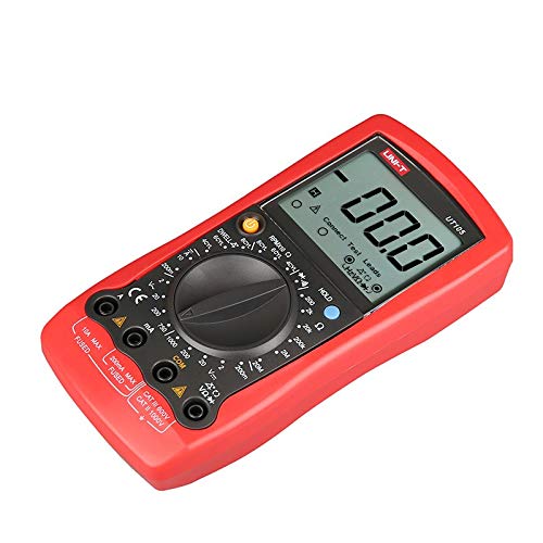 UNI-T UT105 Automotive Handheld Multimeter, AC DC Voltage, DC Current, Resistance, Diode/Data hold