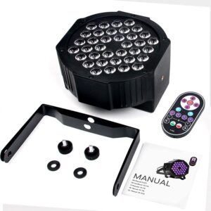 UV Black Lights, KOOT 72W Strobe Lights 36 Led Blacklight with Glow in The Dark Party Supplies by DMX and Remote Control Stage Light for DJ Wedding Church Bar Club