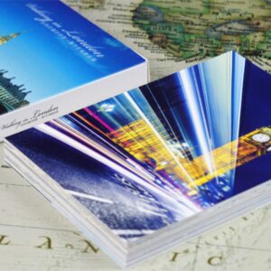 Travel postcards,Set of 30 Post cards variety pack depicting from Around the World Famous Travel Sites,Assorted Postcards Bulk, 4 x 6 -London