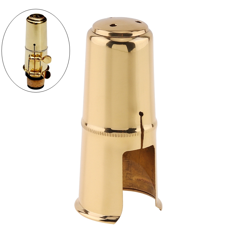 OriGlam Alto Saxophone Mouthpiece Protective Cap, Woodwinds Cap Alto Sax, Alto Sax Mouthpiece Cap, Alto Saxophone Mouthpiece Cap (Gold)